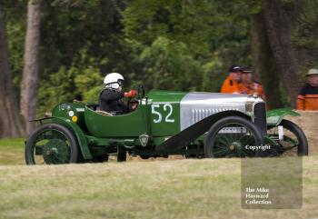 Mike Lemon, Vauxhall 30/98, Chateau Impney Hill Climb 2015.
