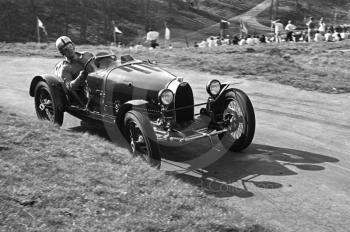 Hugh Conway Junior, Bugatti Type 37A, 39th National Open meeting, Prescott Hill Climb, 1970.