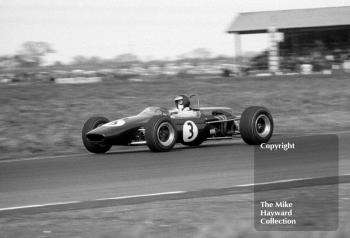 Jochen Rindt, Brabham BT23-5, 1967 Guards 100, Snetterton.
