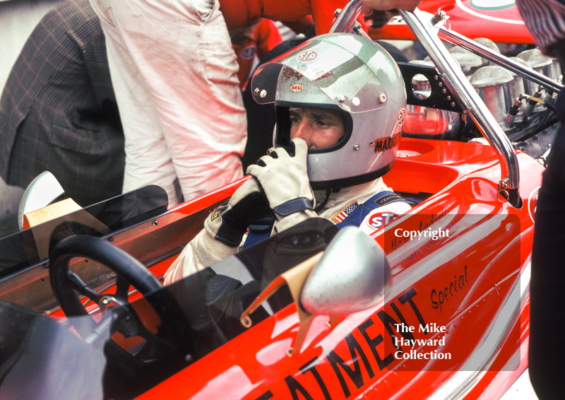 Mario Andretti, STP March 701 V8, Brands Hatch, British Grand Prix 1970.