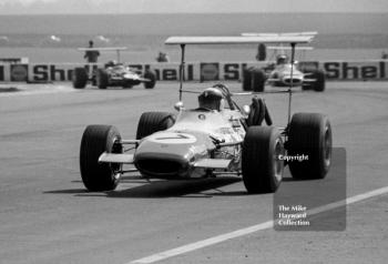 Jackie Stewart, Matra MS7, Wills Trophy, Thruxton, Easter Monday 1969.
