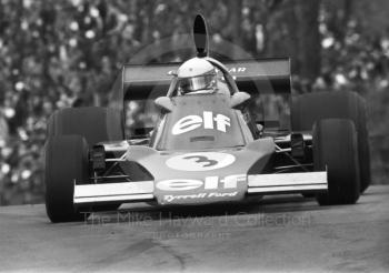 Jody Scheckter, Tyrrell 007, Brands Hatch, Race of Champions 1975.
