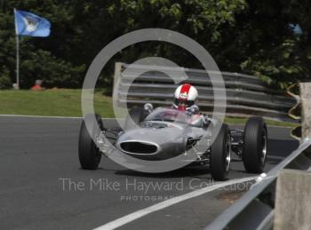 Mark Woodhouse, 1961 Lotus 20, Millers Oils/AMOC Historic Formula Junior Race, Oulton Park Gold Cup meeting 2004.