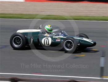 Enrico Spaggiari, 1960 Cooper T53, HGPCA pre-1966 Grand Prix Cars Race, Silverstone Classic 2009.
