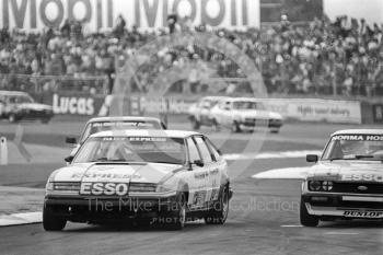 Peter Lovett, Daily Express Rover 3500 V8, British Touring Car Championship round, 1981 British Grand Prix, Silverstone.
