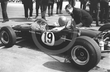 John Fenning, Brabham BT18 Silverstone International Trophy 1966.
