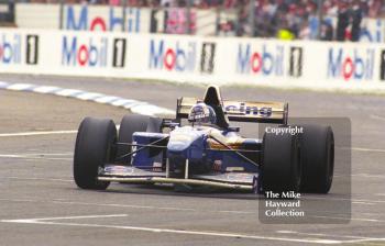 David Coulthard, Williams FW17, Silverstone, British Grand Prix 1995.
