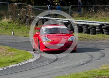 Peter Turnbull, Porsche 911, Hagley and District Light Car Club meeting, Loton Park Hill Climb, September 2013.