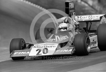 Arturo Merzario, Williams FW03, Brands Hatch, British Grand Prix 1974.
