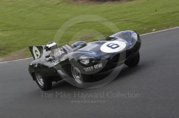 Ben Eastick, 1955 Jaguar D Type, reg no 207 RW, BRDC Historic Sports Car Championship Race, Oulton Park Gold Cup meeting 2004.