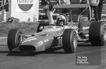 Derek Bell, Ferrari Dino 166, Thruxton, Easter Monday 1969.
