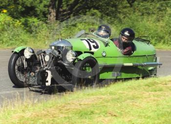 Roger Orford, Morgan SS, Hagley and District Light Car Club meeting, Loton Park Hill Climb, July 2000.