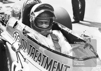 Ronnie Peterson, March 711, Cosworth V8, 1971 British Grand Prix, Silverstone.
