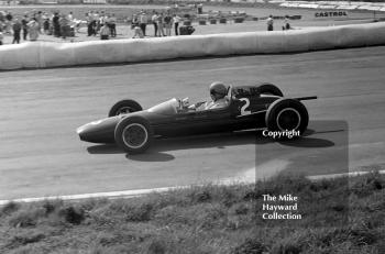 Peter Arundell, Ron Harris Team Lotus 32 Cosworth, Mallory Park, May 1964.
