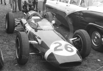 Jo Bonnier's Rob Walker Lotus Climax 24, Oulton Park Gold Cup 1962.
