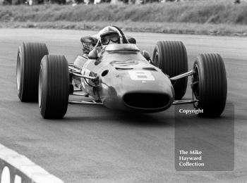 Chris Amon, Ferrari V12 312 0003, Silverstone, 1967 British Grand Prix.
