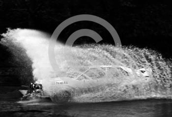 Water splash, Sutton Park, RAC Rally 1982
