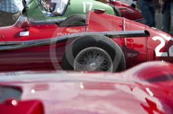 Maserati 250F CM7 of Allan Miles,  HGPCA pre-61 GP cars, Silverstone Classic, 2010