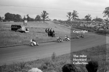 Motorcycle action, Oulton Park, 1964. 