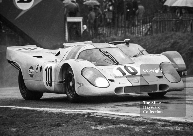 Pedro Rodriguez/Leo Kinnunen, Porsche 917, Brands Hatch BOAC 1000k 1970.