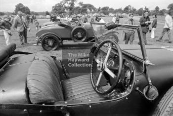 In the paddock, Oulton Park, 1969 VSCC Richard Seaman Trophies meeting, Oulton Park.