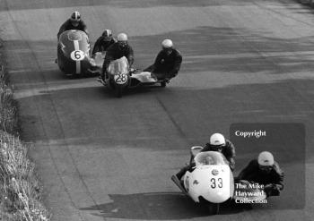 Sidecars, Clay Hill, Oulton Park, 1966
