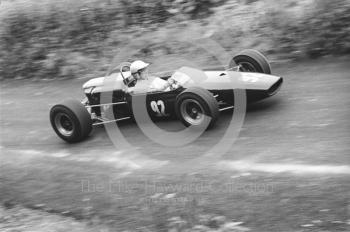 Mike Hawley, Brabham BT23, Shelsley Walsh Hill Climb, June 1967. 