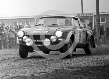 Rauno Aaltonen/Paul Easter, Fiat 124 Abarth Spider, K85989 T0, 1974 RAC Rally
