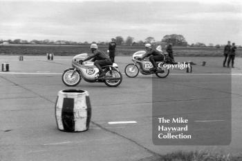 Motorcycles, Perton, 1963, Perton Airfield, South Staffordshire.