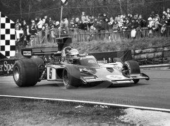 Ronnie Peterson, JPS Lotus 72, Brands Hatch, Race of Champions 1975.
