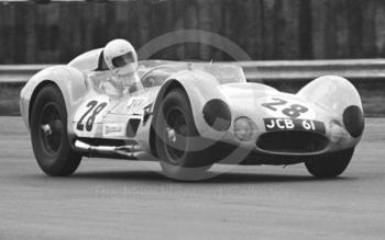Alain de Cadenet, Maserati Birdcage Tipo 61, Silverstone Super Sports 200 meeting 1972.