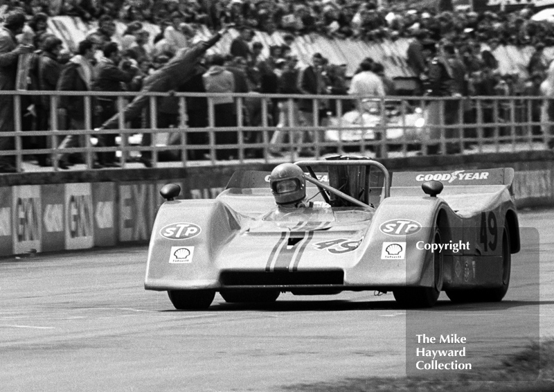 David Hepworth, BRM P154 Chevrolet, Silverstone, Super Sports 200 1972.