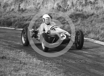 J Galliers, Cooper Mk.10, Loton Park Hill Climb, September 1968.