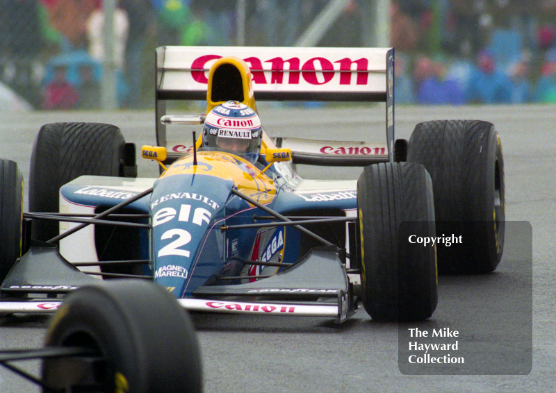 Alain Prost, Williams FW15C, European Grand Prix, Donington, 1993
