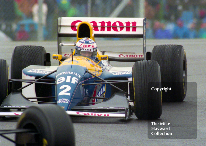 Alain Prost, Williams FW15C, European Grand Prix, Donington, 1993