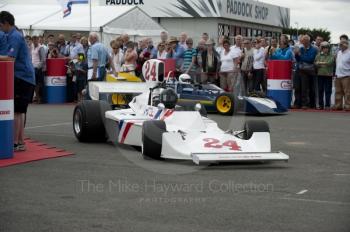 Frank Sytner, Formula One Hesketh 308B, F1 Grand Prix Masters, Silverstone Classic, 2010