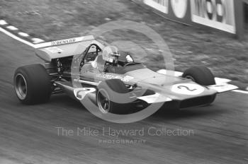 Francois Cevert, Tyrrell March 701 V8, British Grand Prix, Brands Hatch, 1970
