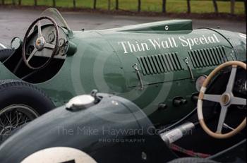 A Thin Wall Special in the paddock, Goodwood Revival, 1999.
