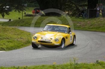 Neil Hastle, TVR Vixen, reg no KTW 168J, Hagley and District Light Car Club meeting, Loton Park Hill Climb, August 2012.