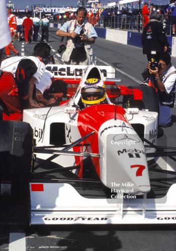 Mark Blundell, McLaren MP4, Silverstone, British Grand Prix 1995.
