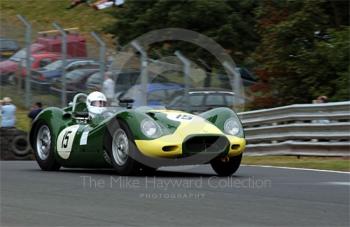 Nick Linney, Lister Jaguar Knobbly, BRDC Historic Sports car Championship, Oulton Park Gold Cup, 2003