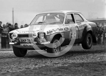 John Taylor/Julian Chitty, Ford Escort RS, XKP 785J, 1974 RAC Rally
