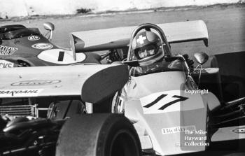 Xavier Perrot, Squadra Tartaruga March 722-16, Mallory Park, Formula 2, 1972.
