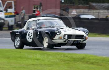 Barry Blakeley, Triumph Spitfire Mk111, HSCC Historic Roadsports, Oulton Park Gold Cup, 2002