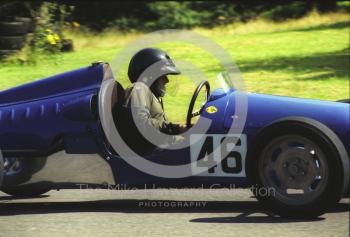 Harry Foster, Joe Potts 500, Hagley and District Light Car Club meeting, Loton Park Hill Climb, July 2000.