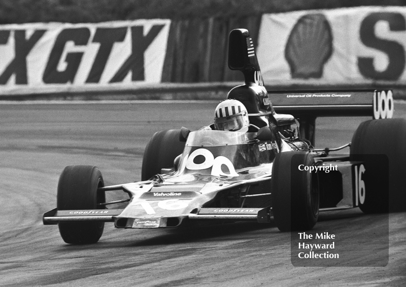 Tom Pryce, UOP Shadow DN5, Brands Hatch, Race of Champions 1975.