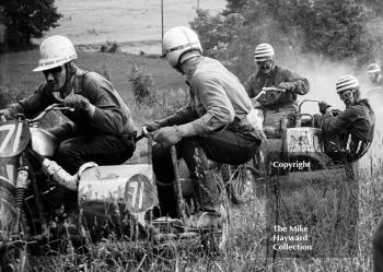 Dave Treleaven and Ken Canfield bring up the rear, Kinver, Staffordshire, 1964.
