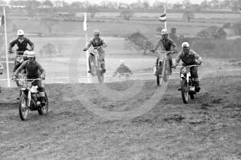 Jeff Smith, BSA, 1966 ACU Championship meeting, Hawkstone.