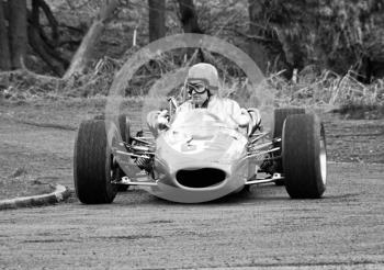 David Hepworth, Green Shield Stamp Special Ferguson 4WD, at Fallow Corner, Loton Park, April 27, 1969.
