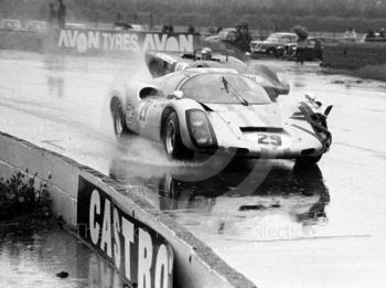 Richard Brostrom, Porsche 910, 1969 Martini International Trophy.
